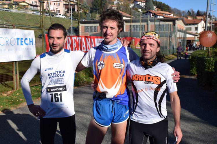 Podio Maschile 21 Km - Balcone Biellese Trail 2015