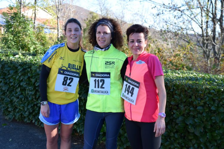 Podio femminile 8 Km - Balcone Biellese Trail 2015