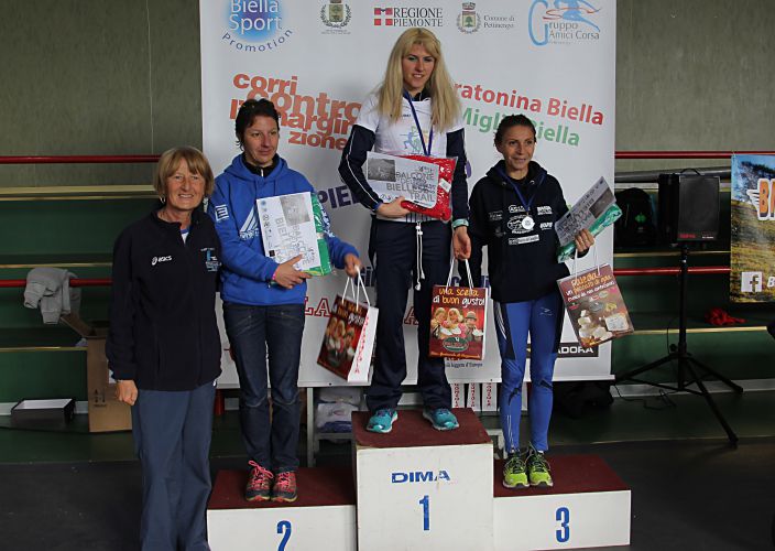 Balcone Biellese Trail 2017 - Podio Femminile