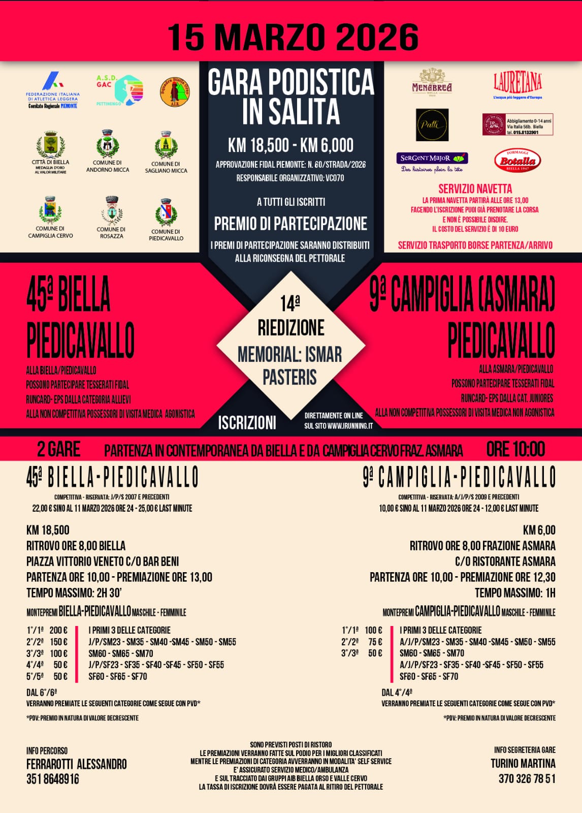 Volantino Biella-Piedicavallo 2026