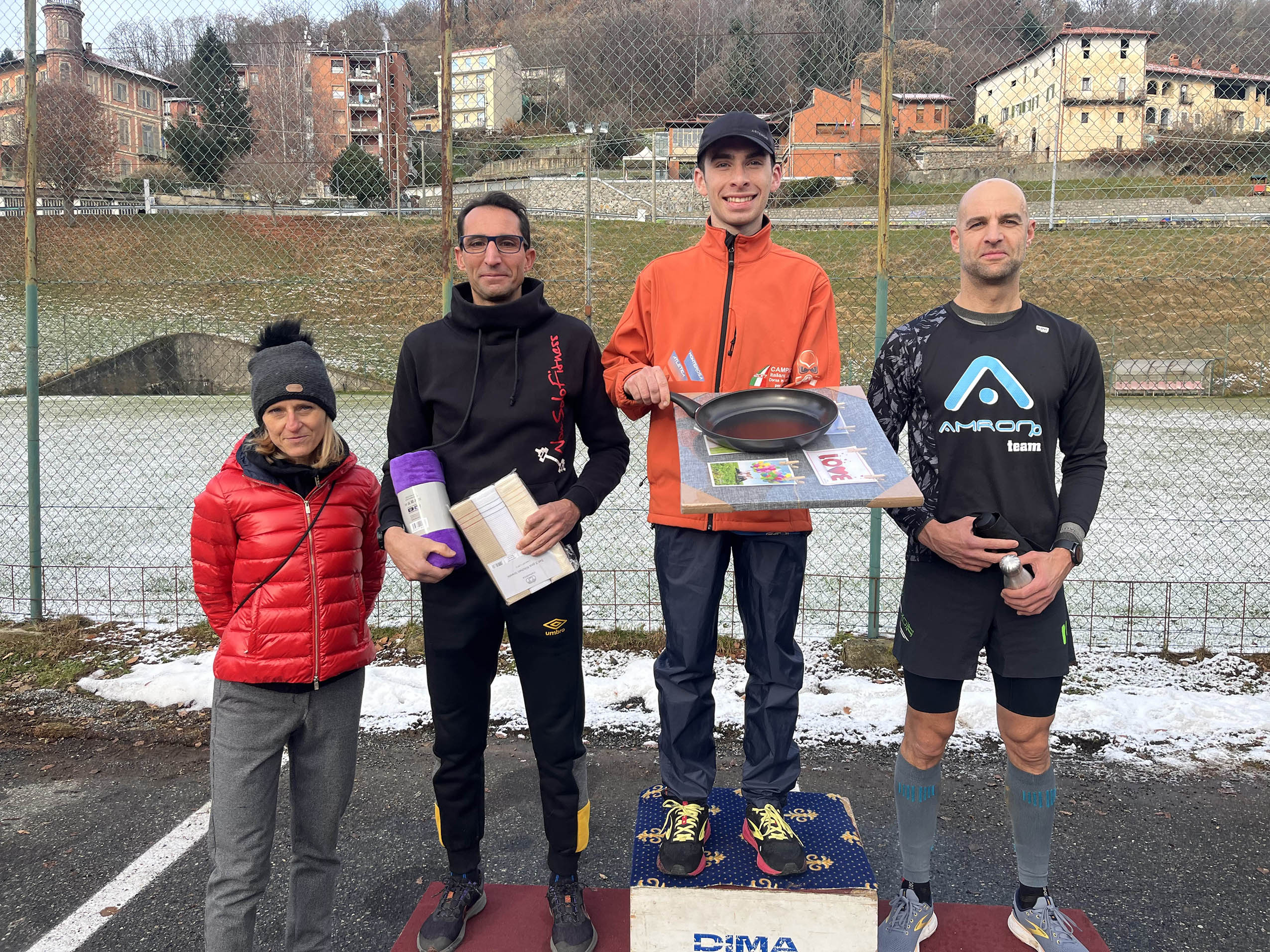 Premiazione 8 Km maschile